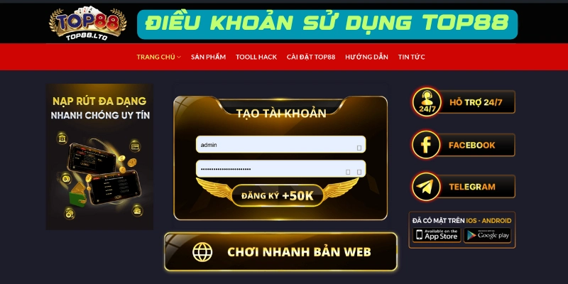 Tìm hiểu về tầm quan trọng của chính sách sử dụng Top88