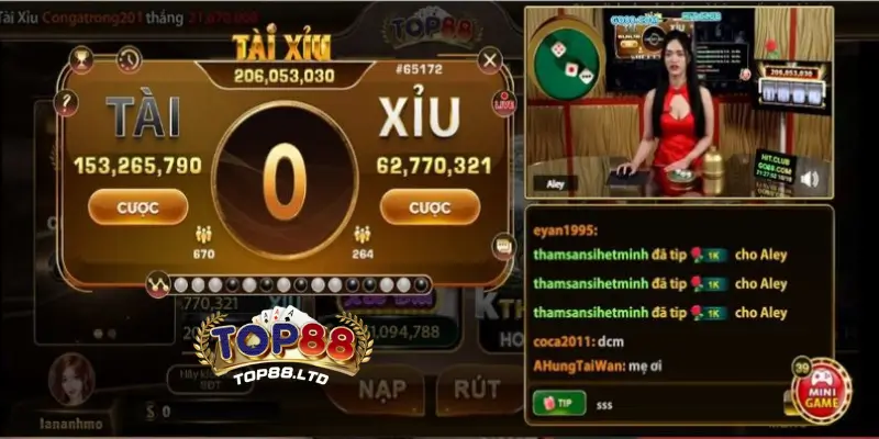 Tại sao bạn nên chơi tại Top88 tài xỉu?